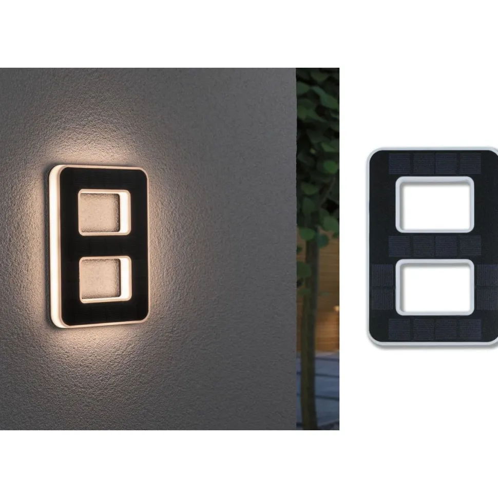 LED-Aurinkokennonumerovalaisin Paulmann eri vaihtoehtoja