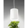 LED-kasvivalaisin Airam Fiora 10W/840 E27 Ø140x175 mm IP20 valkoinen + LED-lamppu