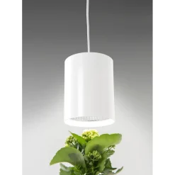LED-kasvivalaisin Airam Fiora 10W/840 E27 Ø140x175 mm IP20 valkoinen + LED-lamppu