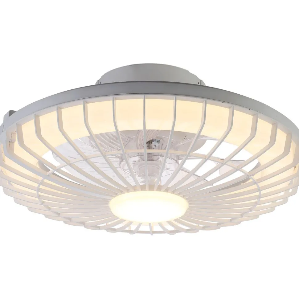 Led-kattotuuletinvalaisin FocusLight Milano Led Ø48cm, 2800lm