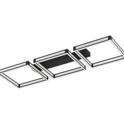 LED-Kattovalaisin Eglo Altaflor 3-osainen 100x31,5cm musta