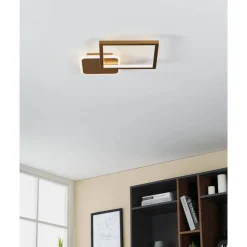 LED-Kattovalaisin Eglo Gafares 15W 33x33cm kaukosäädin eri värejä