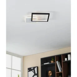 LED-Kattovalaisin Eglo Gafares 15W 33x33cm kaukosäädin eri värejä