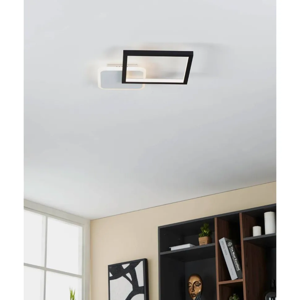 LED-Kattovalaisin Eglo Gafares 15W 33x33cm kaukosäädin eri värejä