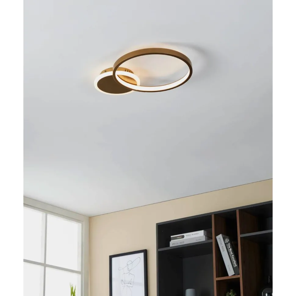 LED-Kattovalaisin Eglo Gafares 15W 29x40,5cm kaukosäädin eri värejä