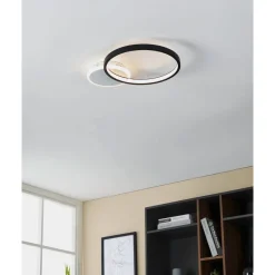 LED-Kattovalaisin Eglo Gafares 15W 29x40,5cm kaukosäädin eri värejä