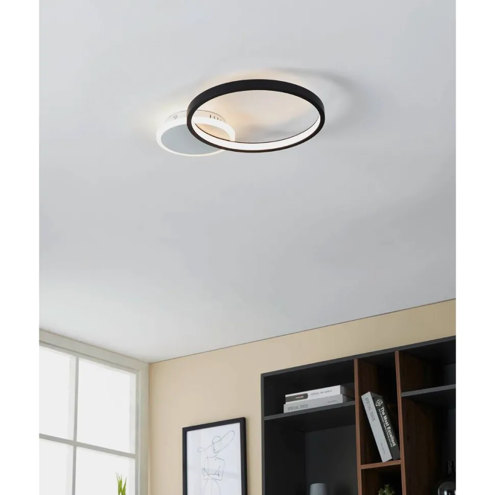 LED-Kattovalaisin Eglo Gafares 15W 29x40,5cm kaukosäädin eri värejä