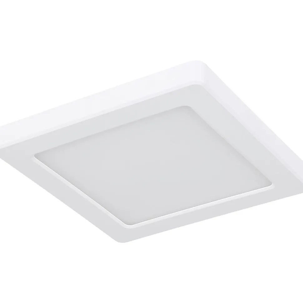LED-kattovalaisin Globo Lasse, 3000-6500K, neliö, eri kokoja ja värejä