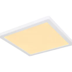 LED-kattovalaisin Globo Lasse, 3000-6500K, neliö, eri kokoja ja värejä