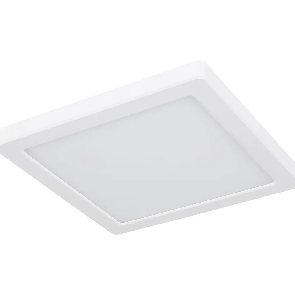 LED-kattovalaisin Globo Lasse, 3000-6500K, neliö, eri kokoja ja värejä