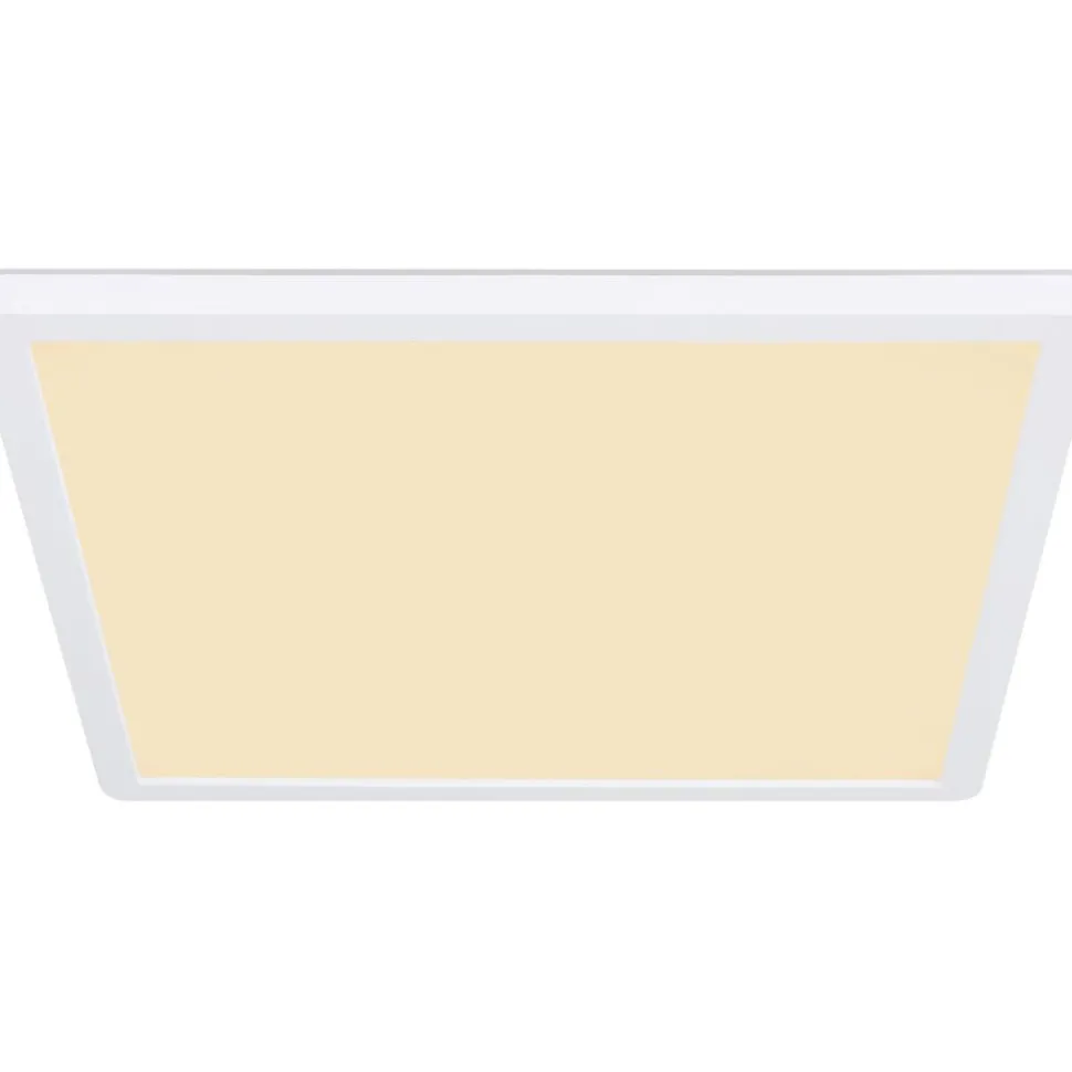 LED-kattovalaisin Globo Sapana IP44 29,4x29,4 cm eri värejä