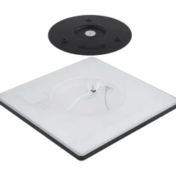 LED-kattovalaisin Globo Sapana IP44 29,4x29,4 cm eri värejä