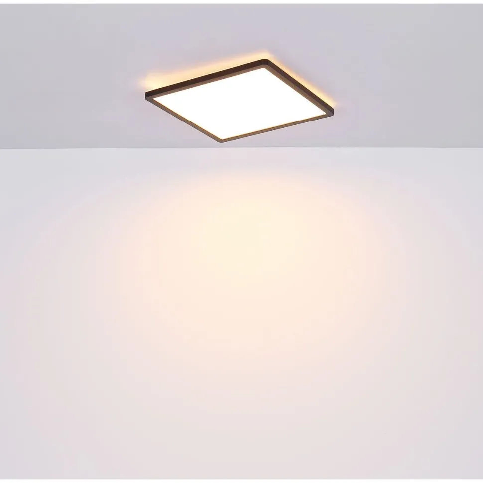LED-kattovalaisin Globo Sapana IP44 29,4x29,4 cm eri värejä