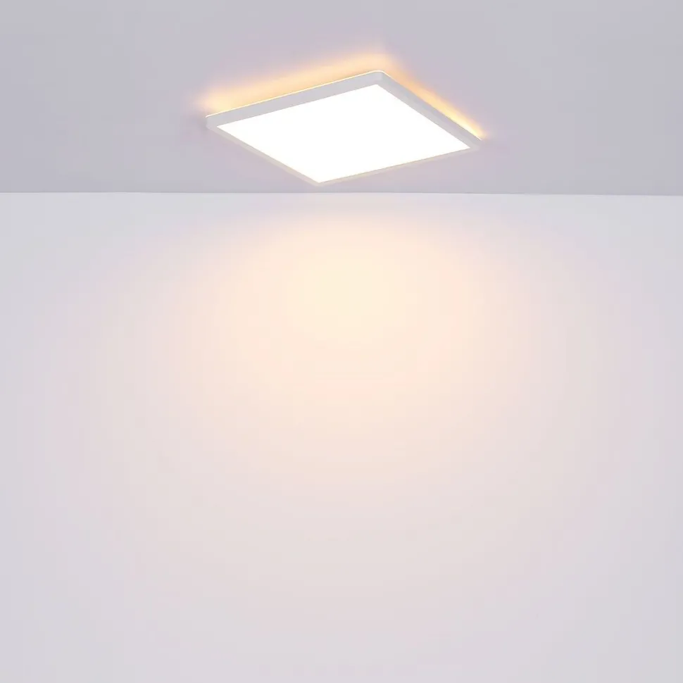 LED-kattovalaisin Globo Sapana IP44 29,4x29,4 cm eri värejä