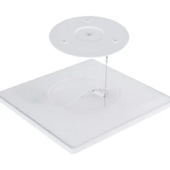 LED-kattovalaisin Globo Sapana IP44 29,4x29,4 cm eri värejä