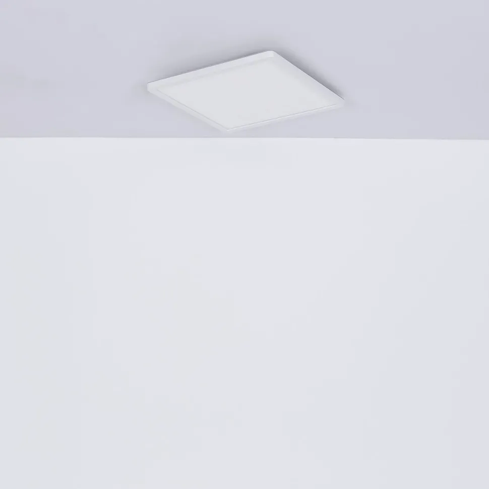 LED-kattovalaisin Globo Sapana IP44 29,4x29,4 cm eri värejä