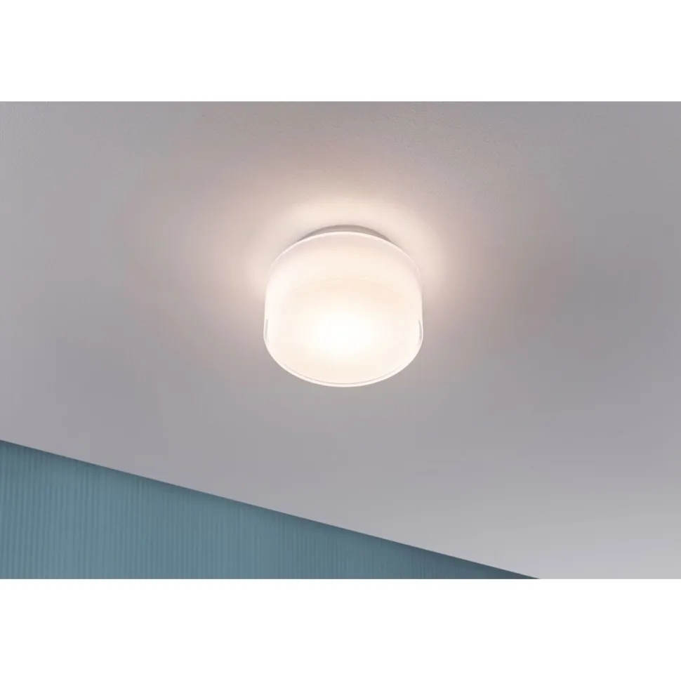 LED-kattovalaisin Paulmann Maro Round, IP44, 3000K, valkoinen