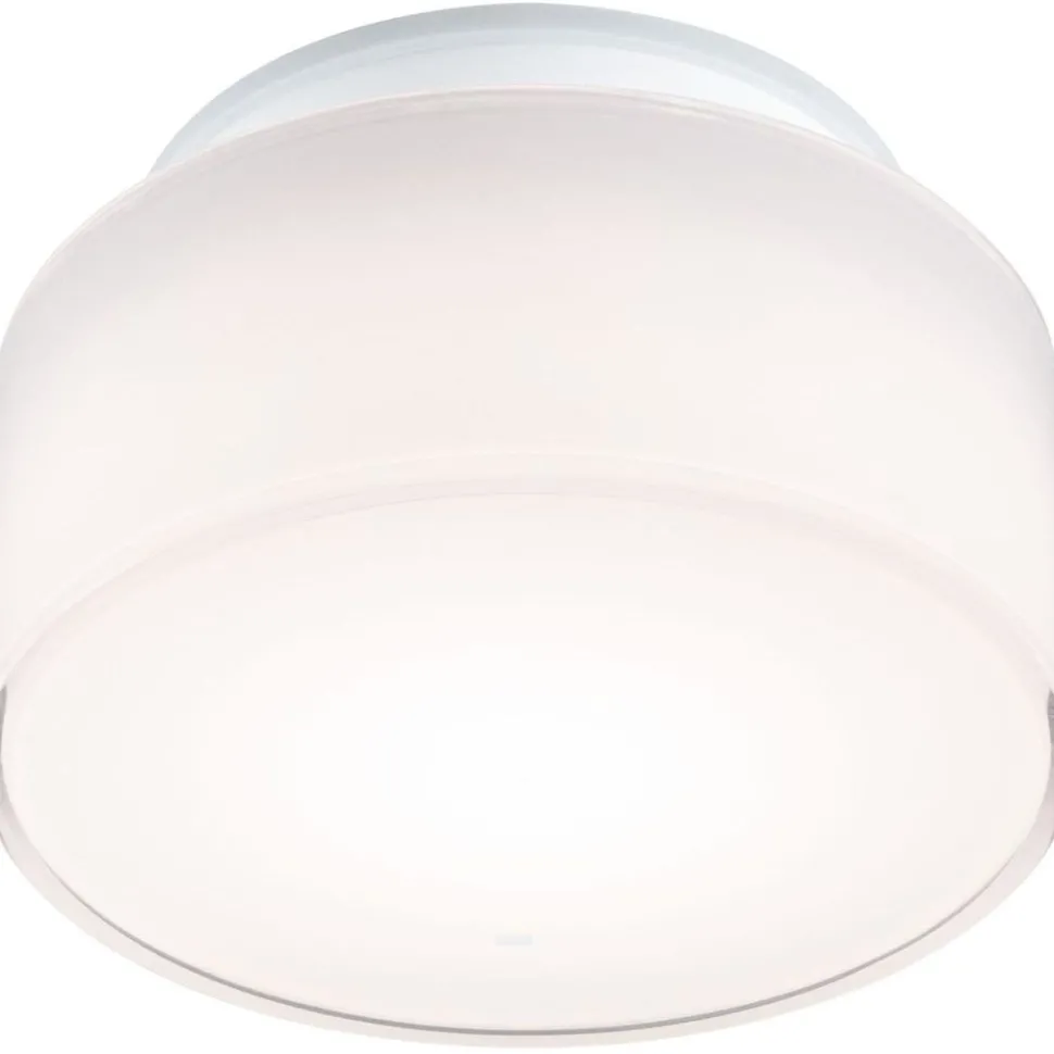 LED-kattovalaisin Paulmann Maro Round, IP44, 3000K, valkoinen