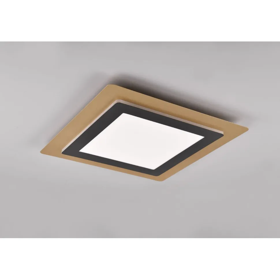 LED-kattovalaisin Trio Morgan, 45x45cm, eri värejä