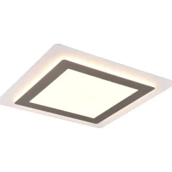 LED-kattovalaisin Trio Morgan, 45x45cm, eri värejä