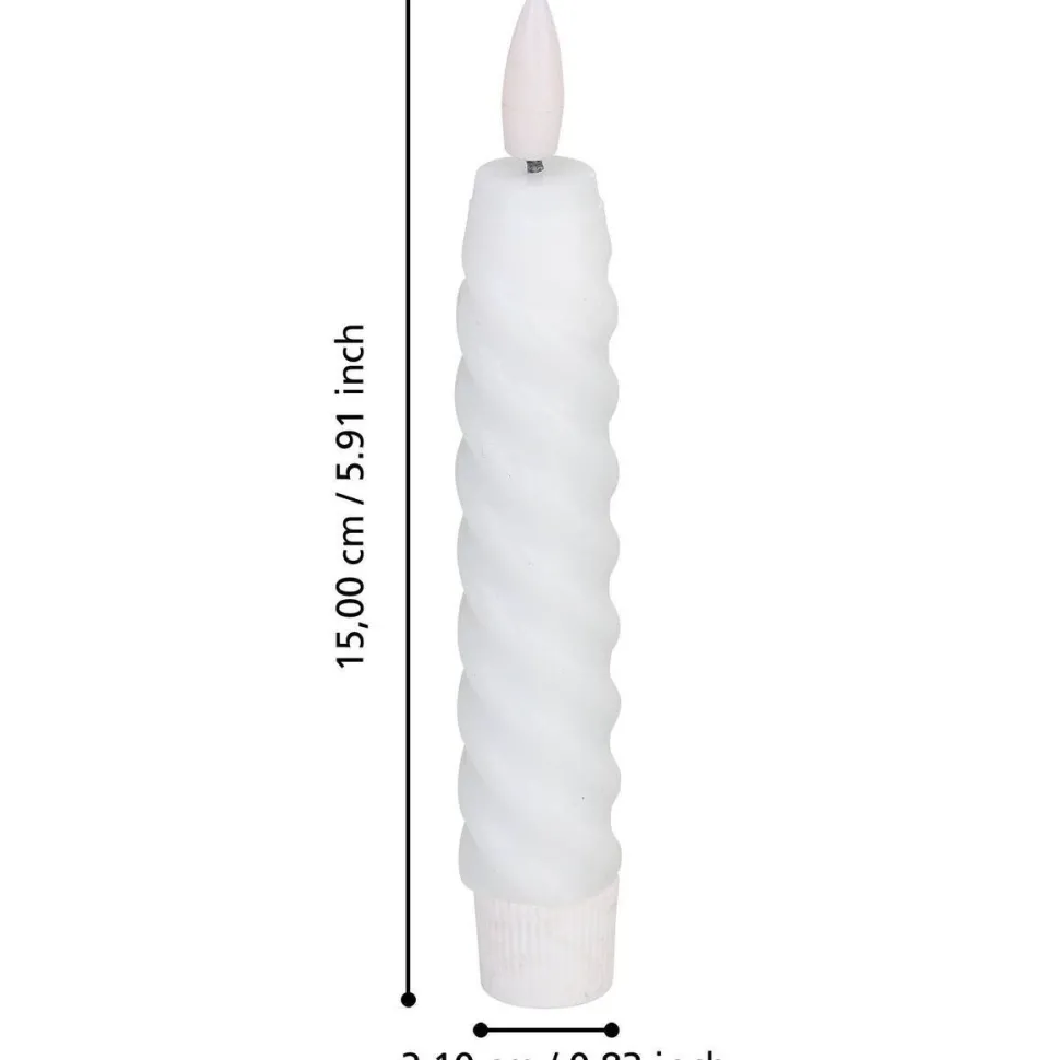 Led-kierrekynttilä Eglo Living Andrafiabe, 2kpl