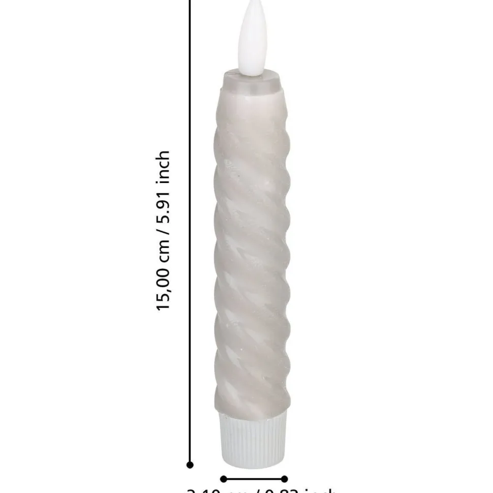 Led-kierrekynttilä Eglo Living Andrafiabe, 2kpl