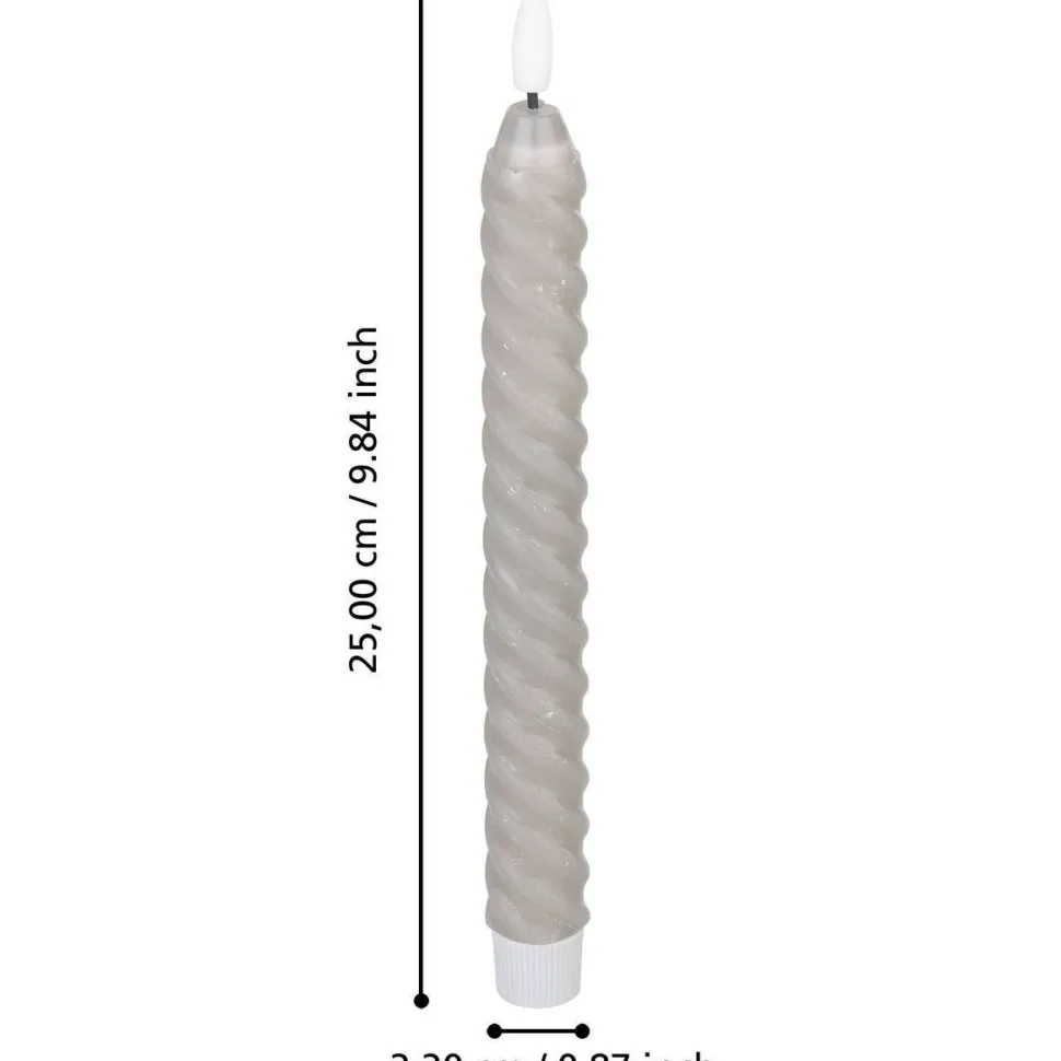 Led-kierrekynttilä Eglo Living Andrafiabe, 2kpl