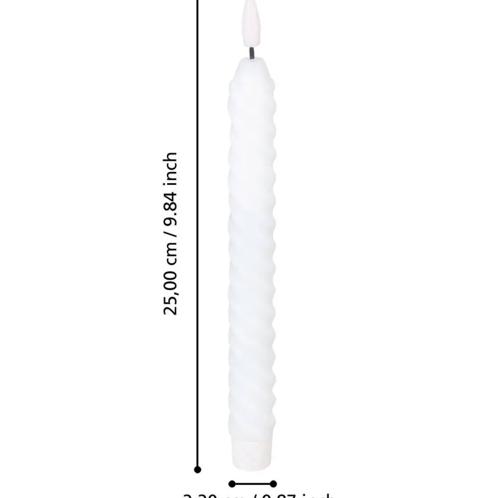 Led-kierrekynttilä Eglo Living Andrafiabe, 2kpl