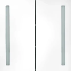 Led kylpyhuoneen peilikaappi 62x14x60 cm