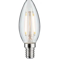 LED-kynttilälamppu Paulmann Plug & Shine, E14, DC 24V, 160lm, 2W, 3000K, filamentti, himmennettävä, kirkas