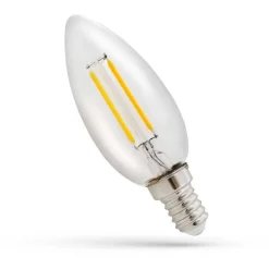 LED-kynttilälamppu Spectrum E14 1W 230V kirkas, eri värilämpötiloja
