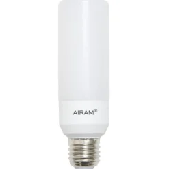 LED-lamppu Airam Tubular TUB37 840, E27, 4000K, 806lm