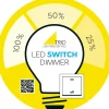 LED-Lamppu Trio GU10 4,5W 345lm 3000K switch dimm