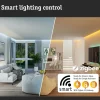 LED-älylamppu Paulmann Smart Home Zigbee 3.0 Drop, E14, 470lm, 5W, RGBW+, himmennettävä, matta, 3kpl