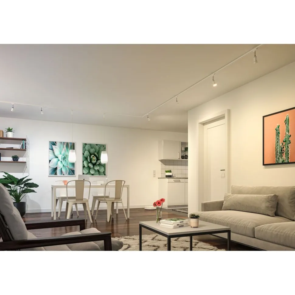 LED-älylamppu Paulmann Smart Home Zigbee 3.0 Drop, E14, 470lm, 5W, RGBW+, himmennettävä, matta, 3kpl
