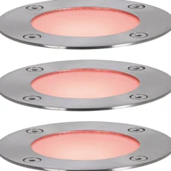 LED-Maavalaisin aloitussetti Paulmann Plug & Shine upotettava RGBW