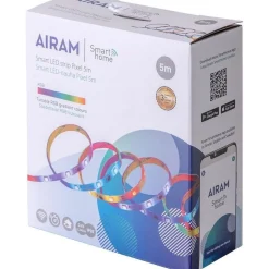 LED-nauha Airam SmartHome Led Strip Pixel, RGB, 24V, IP20, eri kokoja