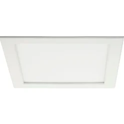 LED-paneeli Airam Flat N II, 9W/840, 120x120mm, himmennettävä, IP44, valkoinen/opaali