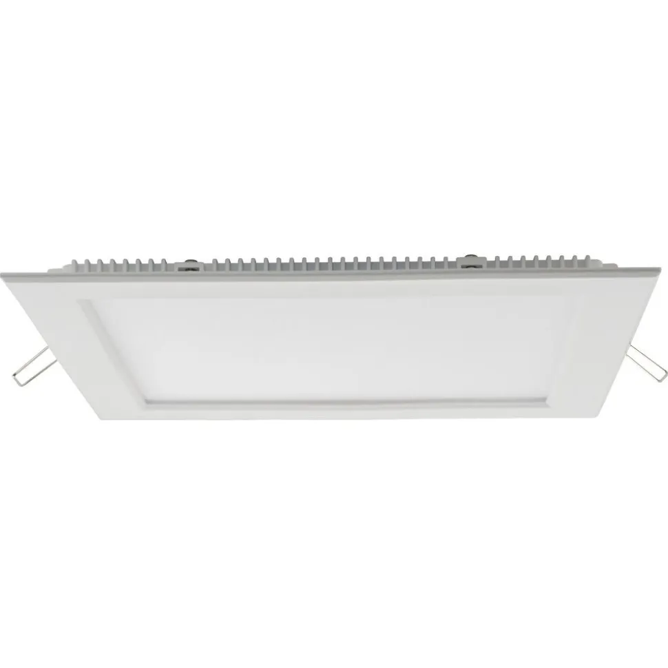 LED-paneeli Airam Flat N II, 9W/840, 120x120mm, himmennettävä, IP44, valkoinen/opaali