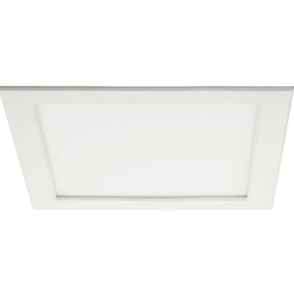 LED-paneeli Airam Flat N II, 15W/830, 225x225mm, himmennettävä, IP44, valkoinen/opaali