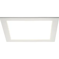LED-paneeli Airam Flat N II, 15W/830, 225x225mm, himmennettävä, IP44, valkoinen/opaali