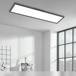 LED-paneeli Heat 48W 5100lm 3000K 1195x295x80mm musta