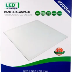 LED-paneeli LED Energie, 60x60, 40W, 4000lm, 4000K, IP20, valkoinen