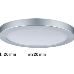 LED-paneeli Paulmann Atria, Ø22cm, 15W, 4000K, eri värejä