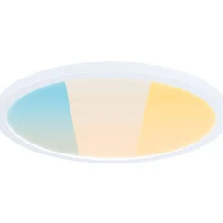 LED-paneeli Paulmann Atria Shine, pyöreä, IP44, 3000-6500K, eri kokoja