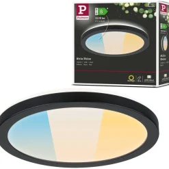 LED-paneeli Paulmann Atria Shine, pyöreä, IP44, 3000-6500K, eri kokoja