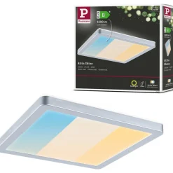LED-paneeli Paulmann Atria Shine, kulmikas, IP44, 3000-6500K, eri kokoja
