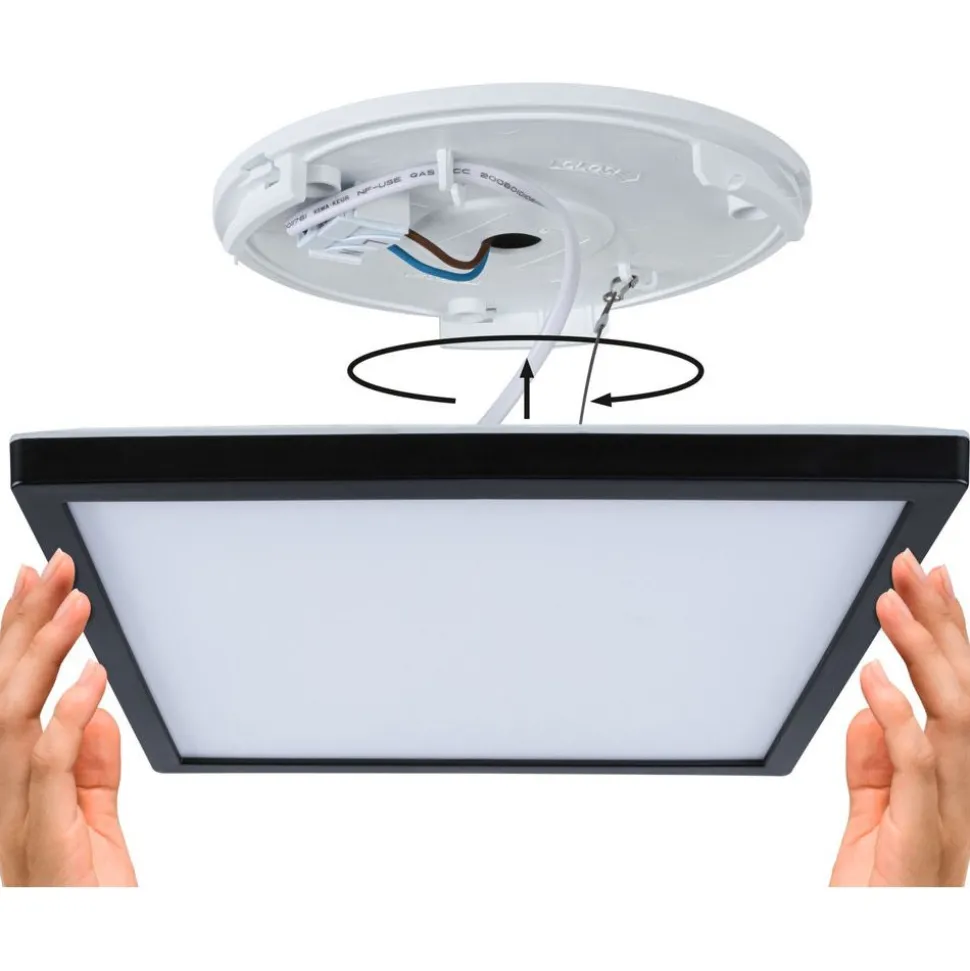 LED-paneeli Paulmann Atria Shine, kulmikas, IP44, 3000-6500K, eri kokoja