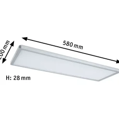 LED-paneeli Paulmann Atria Shine Backlight, 58x20cm, 22W, 4000K, himmennettävä, eri värejä