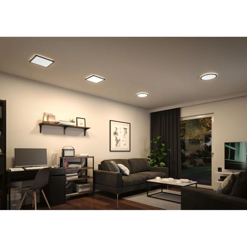 LED-paneeli Paulmann Atria Shine Backlight, Ø29.3cm, 16W, 4000K, eri värejä